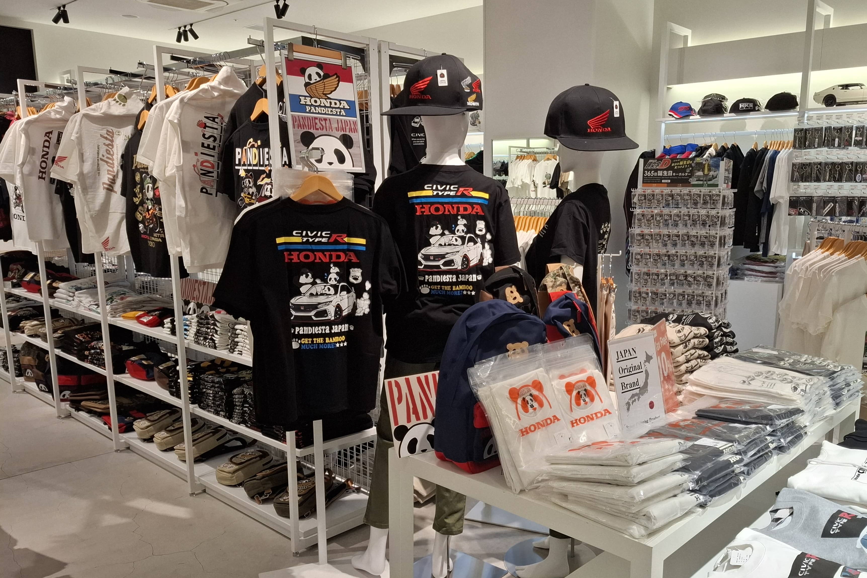 HONDA×PANDIESTA JAPANアパレル