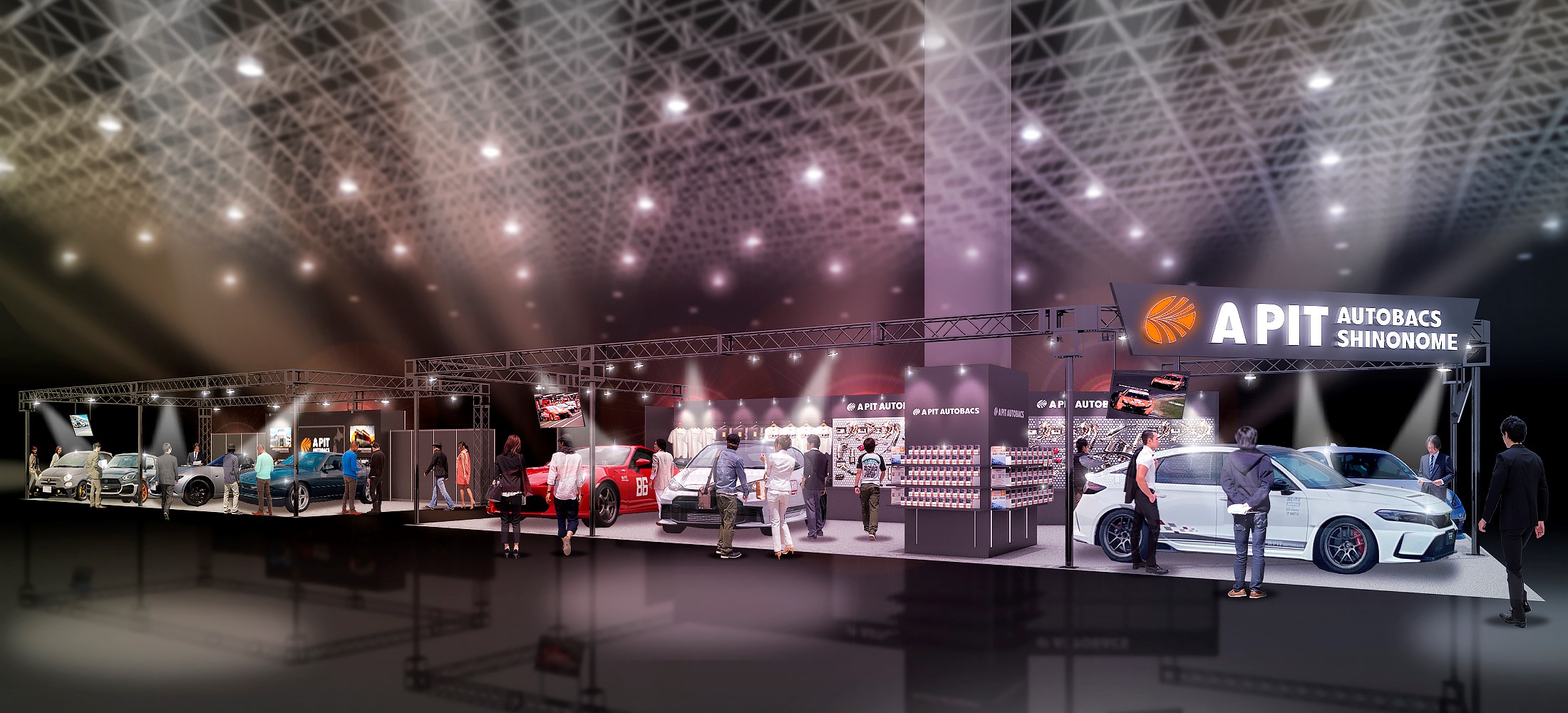 A PIT AUTOBACSブースイメージ