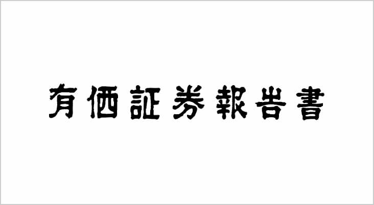 有価証券報告書